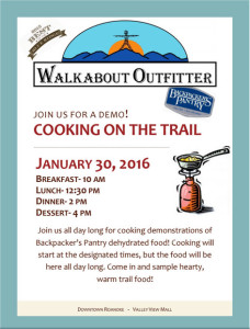 cooking on the trail demo roanoke